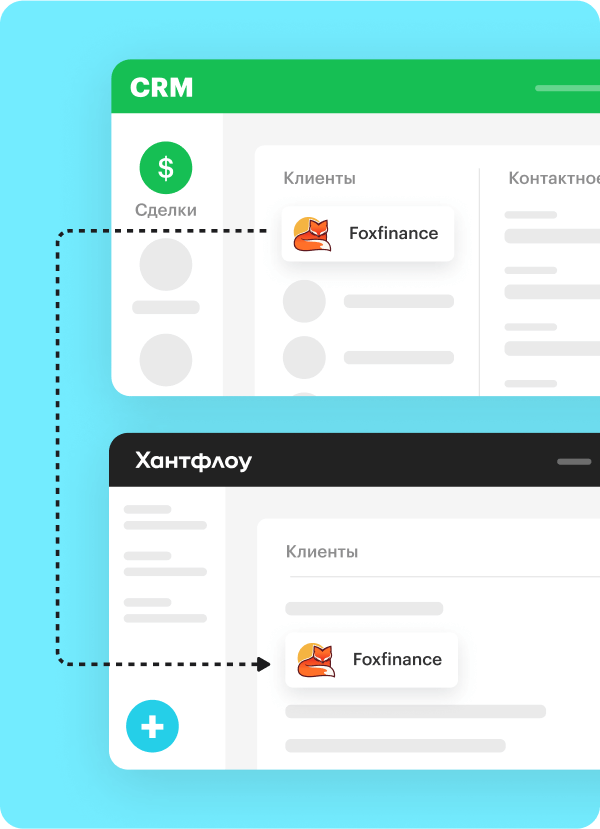 Синхронизация данных о клиентах